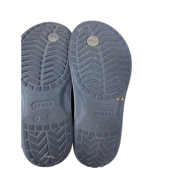 CROCS kids Blue Sandals with Molded Construction and Ventilation size 13 - Picture 5 of 6